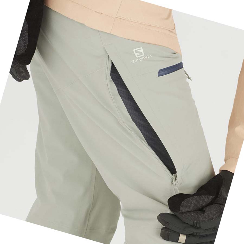 Beige Salomon PROOF LIGHT Women's Ski Pants | UAMJPWH-98