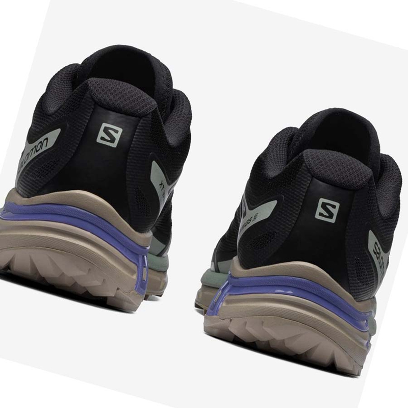 Black / Blue Salomon XT-WINGS 2 Men's Sneakers | IOQBNYP-03