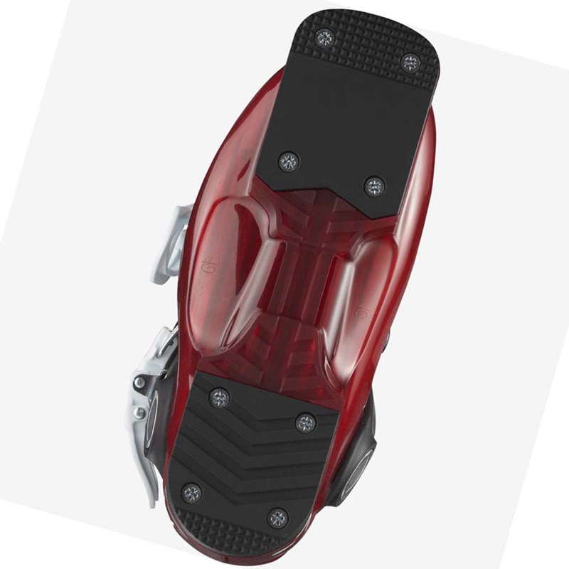 Black / Red / White Salomon T2 RT Kids' Ski Boots | UIYEXKJ-58