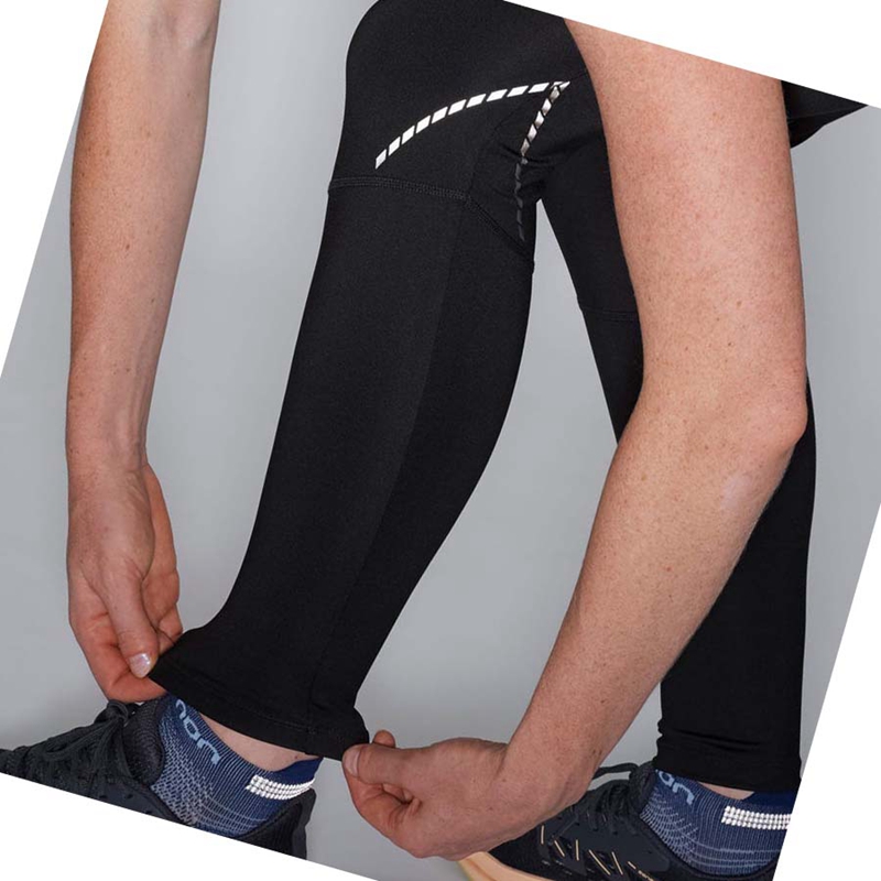 Black Salomon CROSS RUN 28'' Women's Pants | KQRSUFP-45