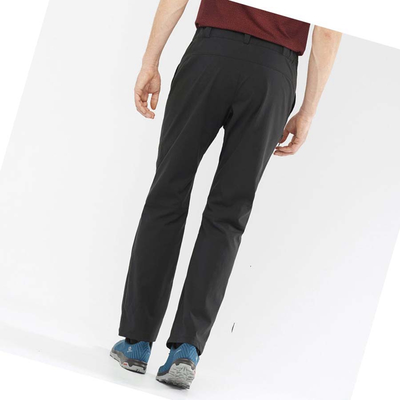 Black Salomon OUTRACK Men's Pants | SJYAMWC-79