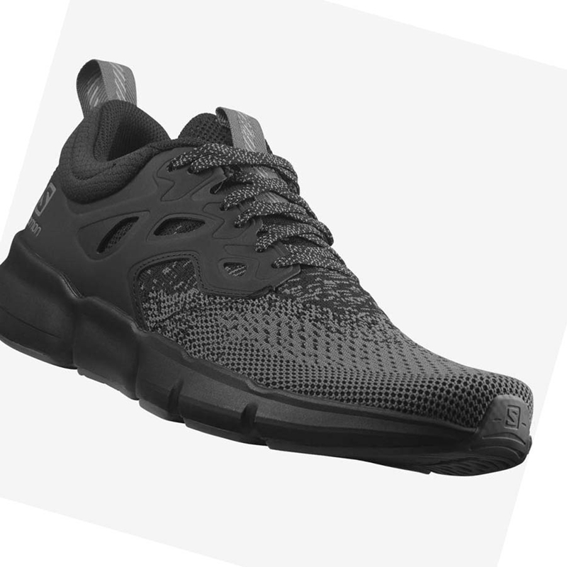 Black Salomon PREDICT SOC 2 Men's Running Shoes | PBFQZJL-23