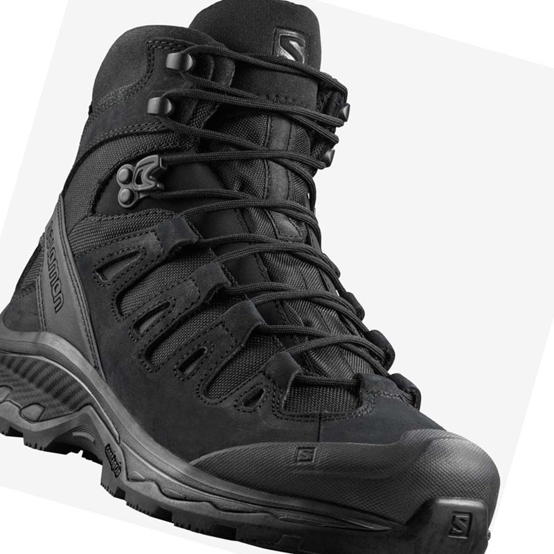 Black Salomon QUEST 4D FORCES 2 EN Men's Boots | JZUFCAP-97