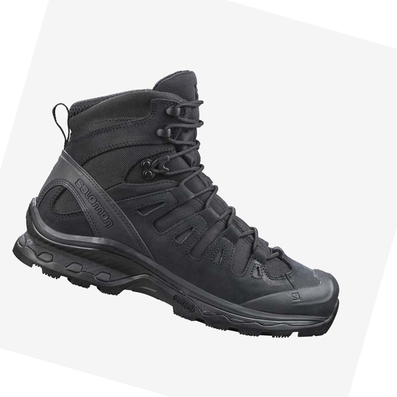 Black Salomon QUEST 4D FORCES 2 EN Men\'s Boots | JZUFCAP-97