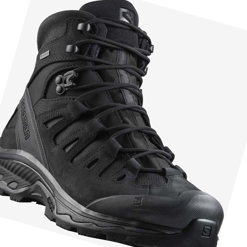 Black Salomon QUEST 4D GORE-TEX FORCES 2 EN Women's Boots | TRDQPLN-81