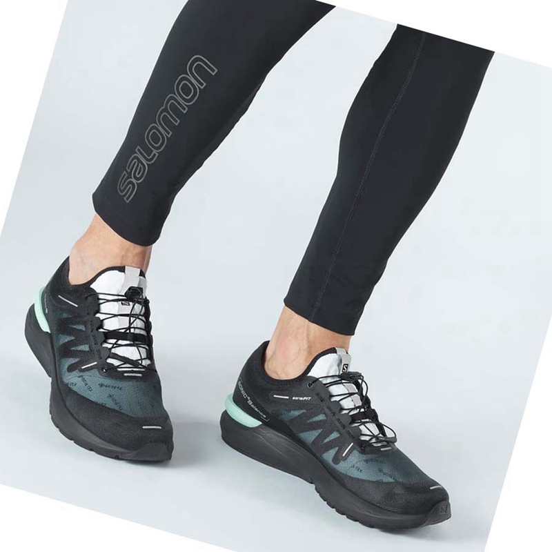 Black Salomon SONIC 4 GORE-TEX Women's Running Shoes | CWLFZXM-72