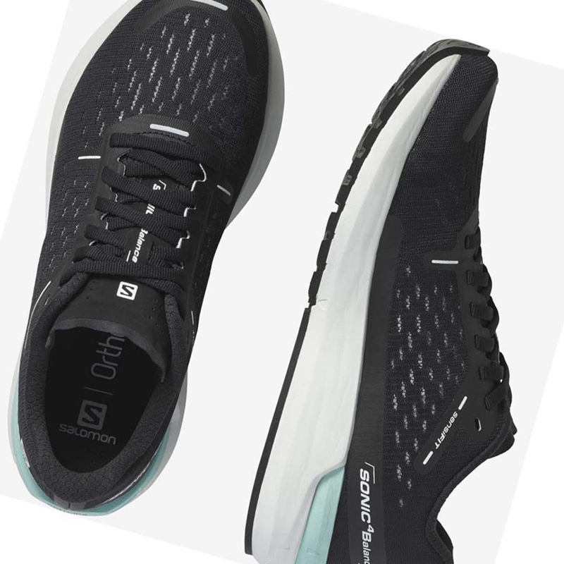 Black Salomon SONIC 4 Women's Running Shoes | CFRTGMJ-04