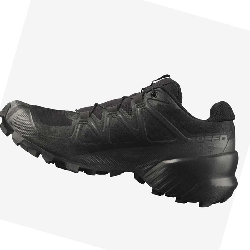 Black Salomon SPEEDCROSS 5 Women's Trail Running Shoes | SIKDUYA-59