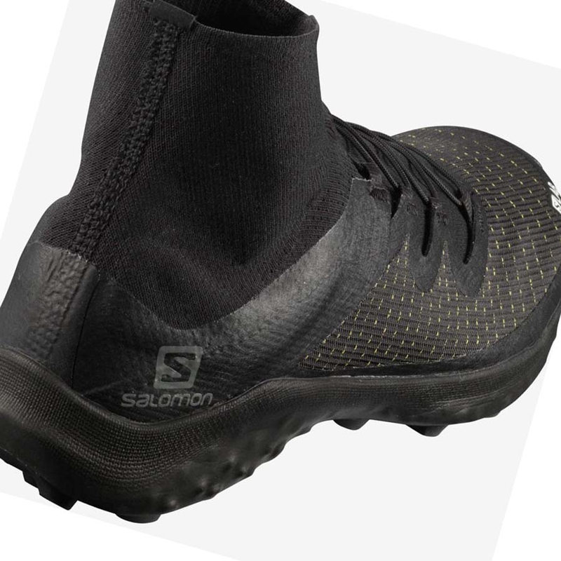 Black Salomon S/LAB CROSS Men's Trail Running Shoes | JUMPTXS-03