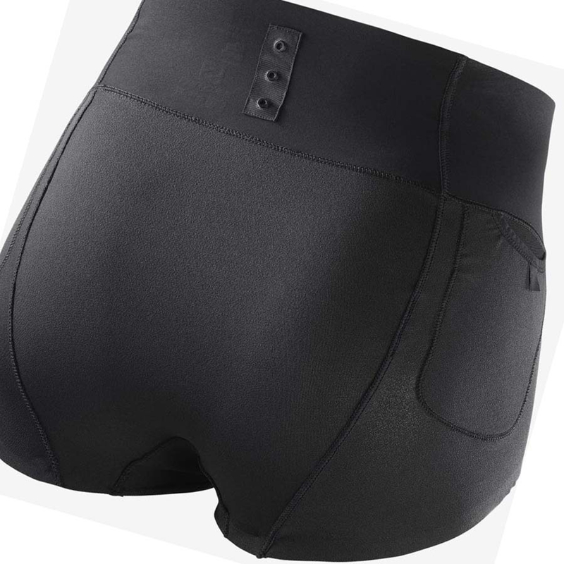 Black Salomon S/LAB SENSE BRIEF Women's Shorts | GMSDUVK-95