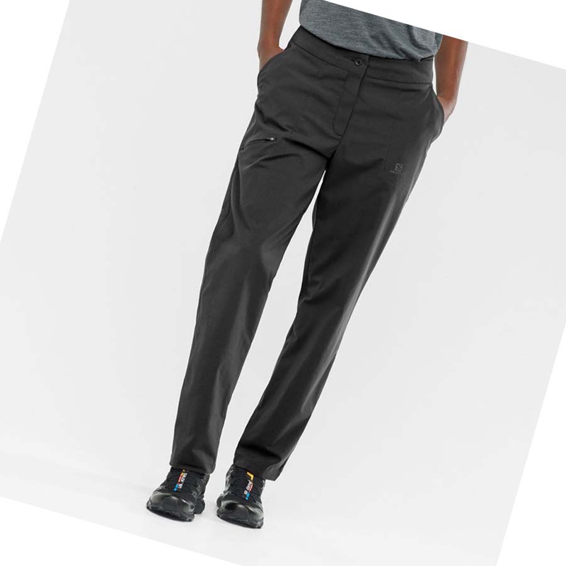 Black Salomon WAYFARER CITY Women's Pants | QHCNTRI-70