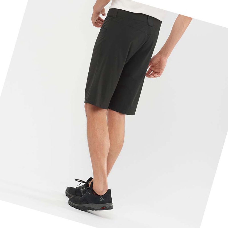 Black Salomon WAYFARER Men's Shorts | AREDCQY-50