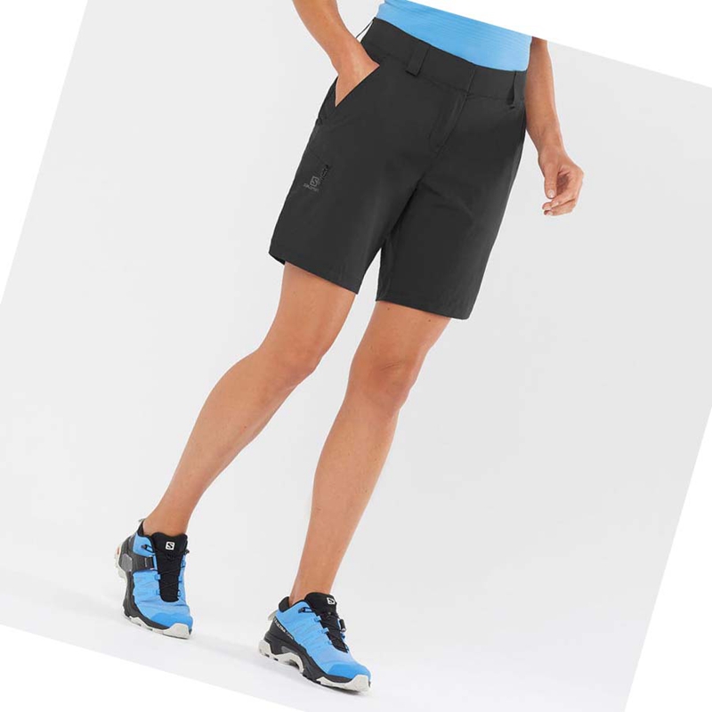 Black Salomon WAYFARER Women's Shorts | GWXZCOR-94