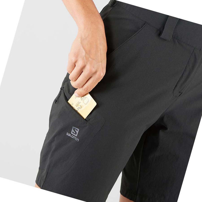 Black Salomon WAYFARER Women's Shorts | GWXZCOR-94