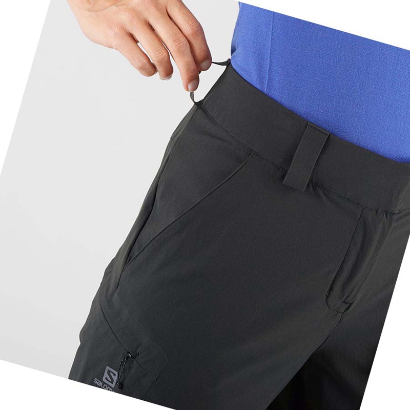 Black Salomon WAYFARER Women's Shorts | GWXZCOR-94