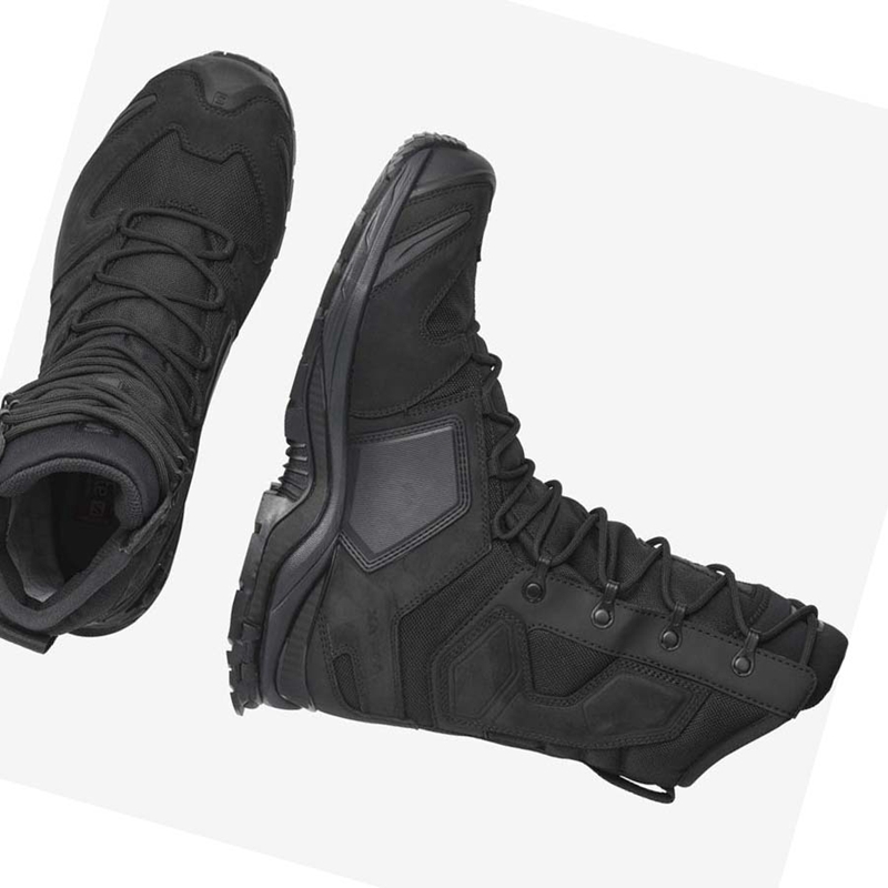 Black Salomon XA FORCES 8 GORE-TEX EN Men's Boots | NVPGHQR-93