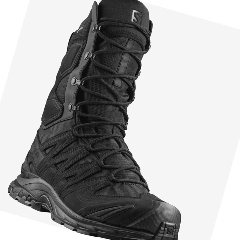 Black Salomon XA FORCES 8 GORE-TEX EN Men's Boots | NVPGHQR-93