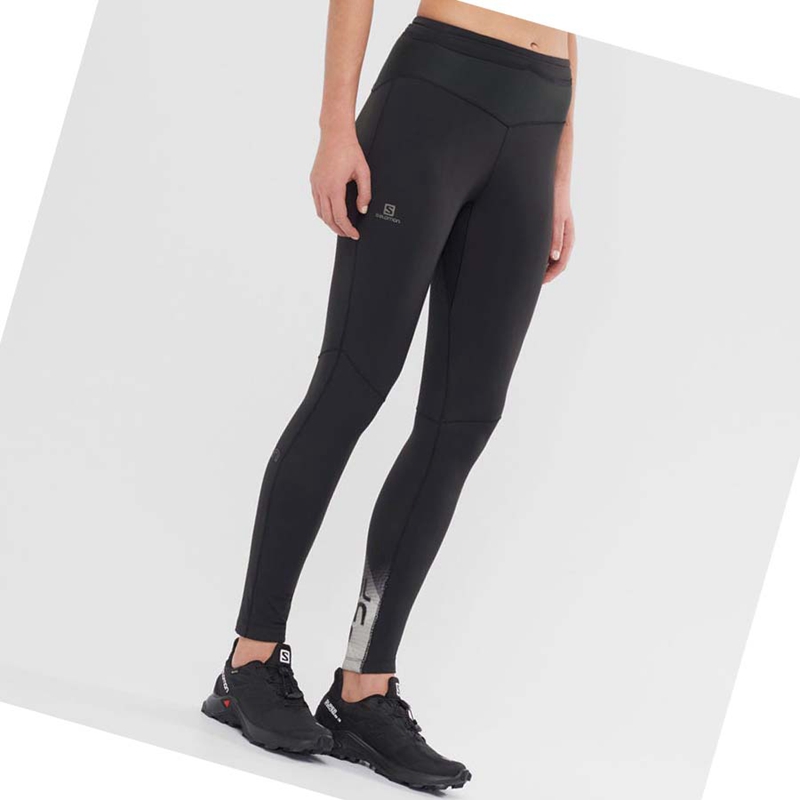 Black Salomon XA WARM Women's Pants | JWMFOAP-53