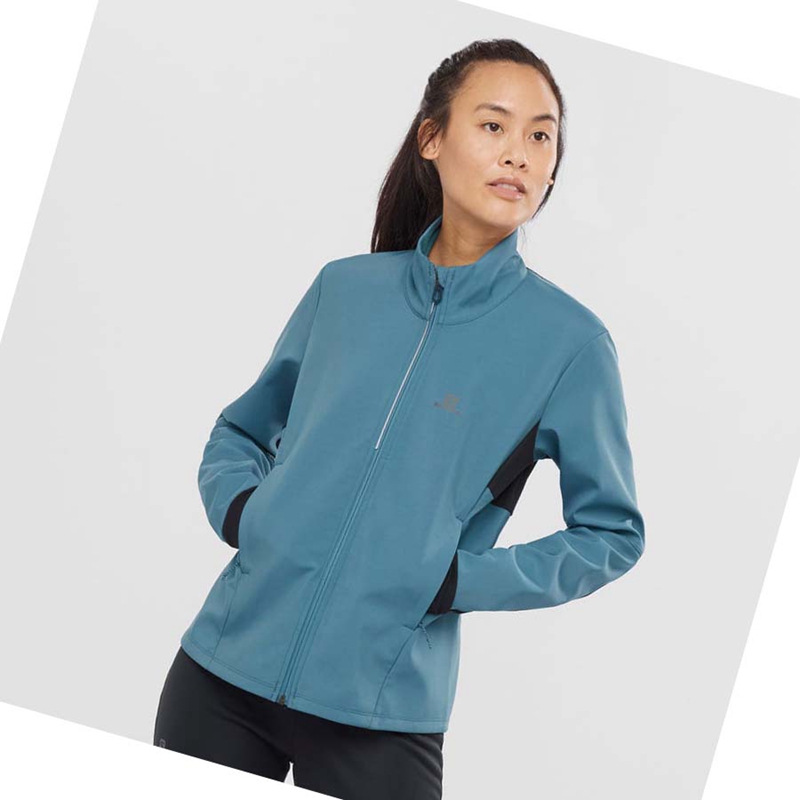 Blue Salomon AGILE SOFTSHELL Women's Jackets | EXTZDSP-06