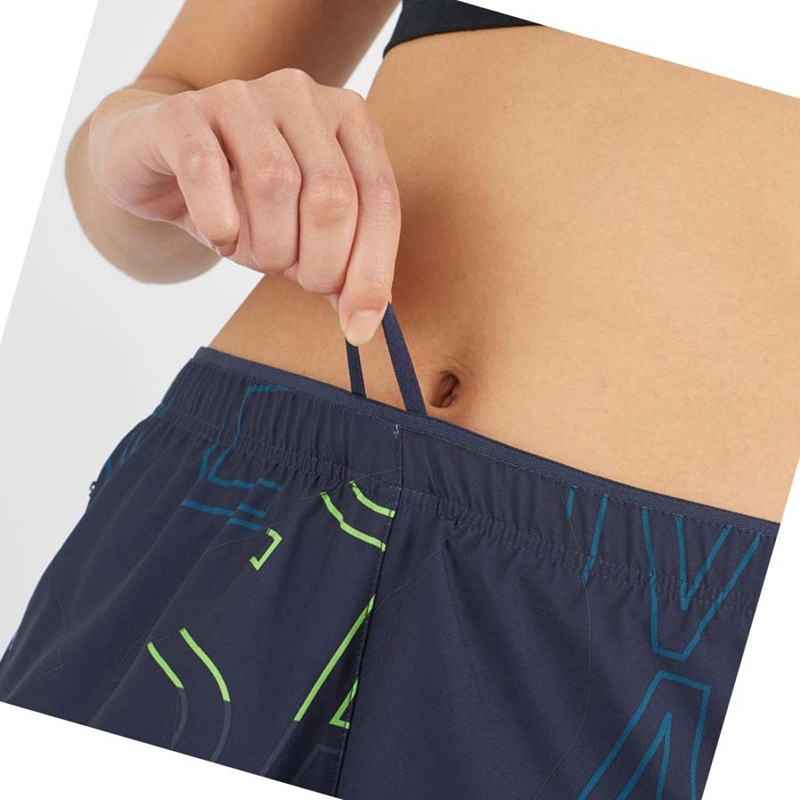 Blue Salomon AGILE Women's Shorts | XWLSATI-54