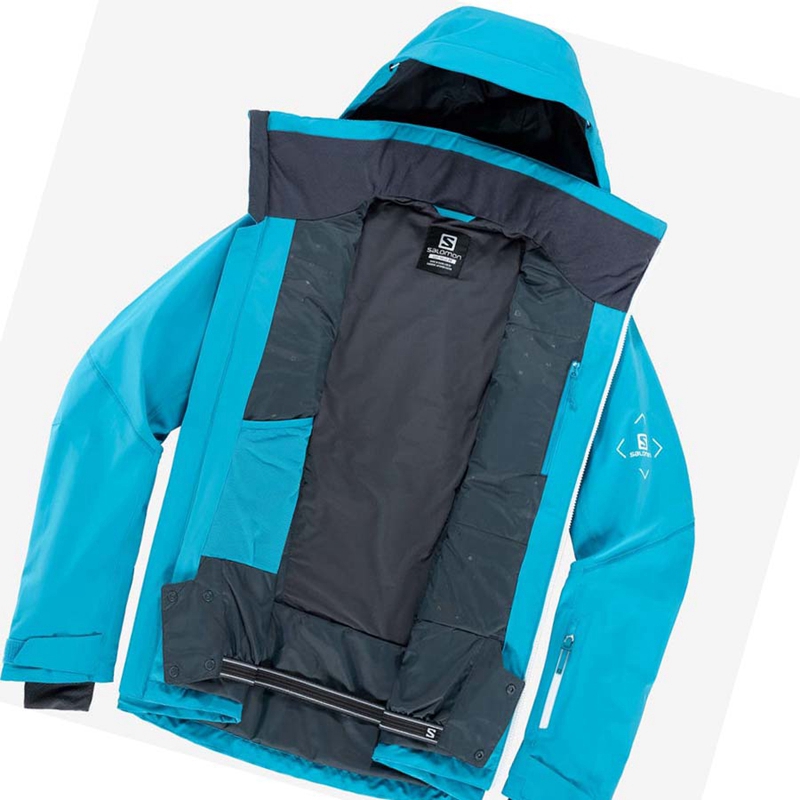 Blue Salomon BRILLIANT Men's Ski Jackets | EXNZKAC-98