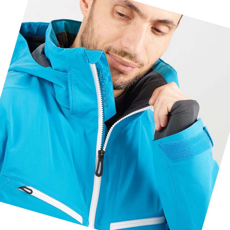 Blue Salomon BRILLIANT Men's Ski Jackets | EXNZKAC-98