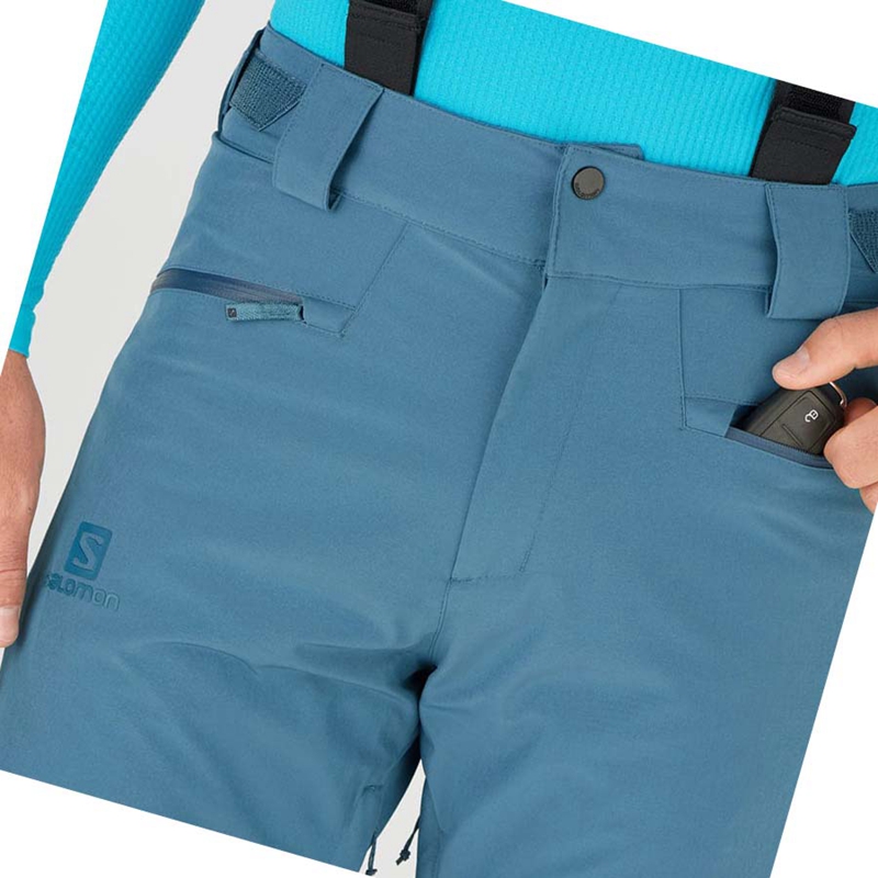 Blue Salomon EDGE Men's Ski Pants | AWNSHXR-82