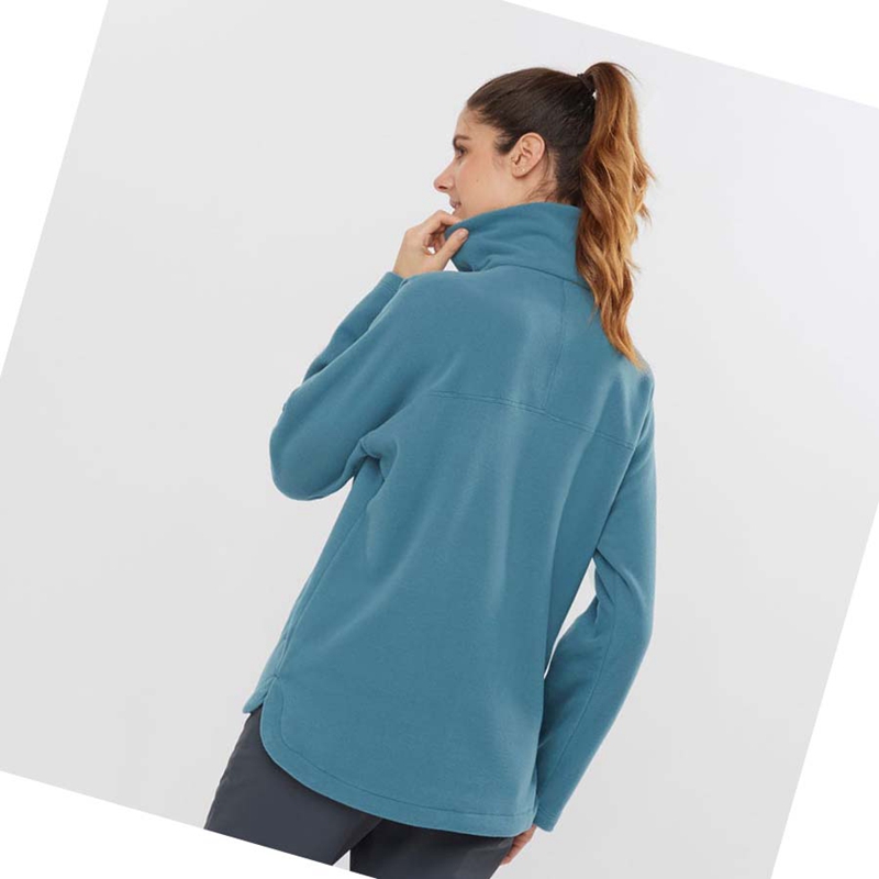 Blue Salomon ESSENTIAL COSY FLEECE Women's Hoodie | CZYBMDV-09