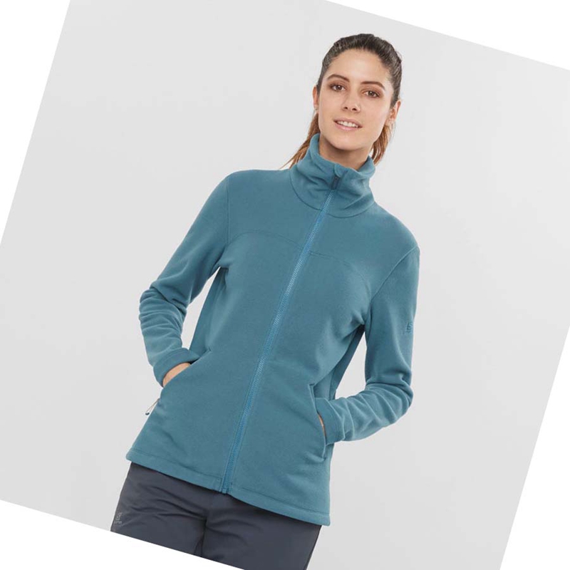 Blue Salomon ESSENTIAL COSY FLEECE Women's Hoodie | FERALKU-25