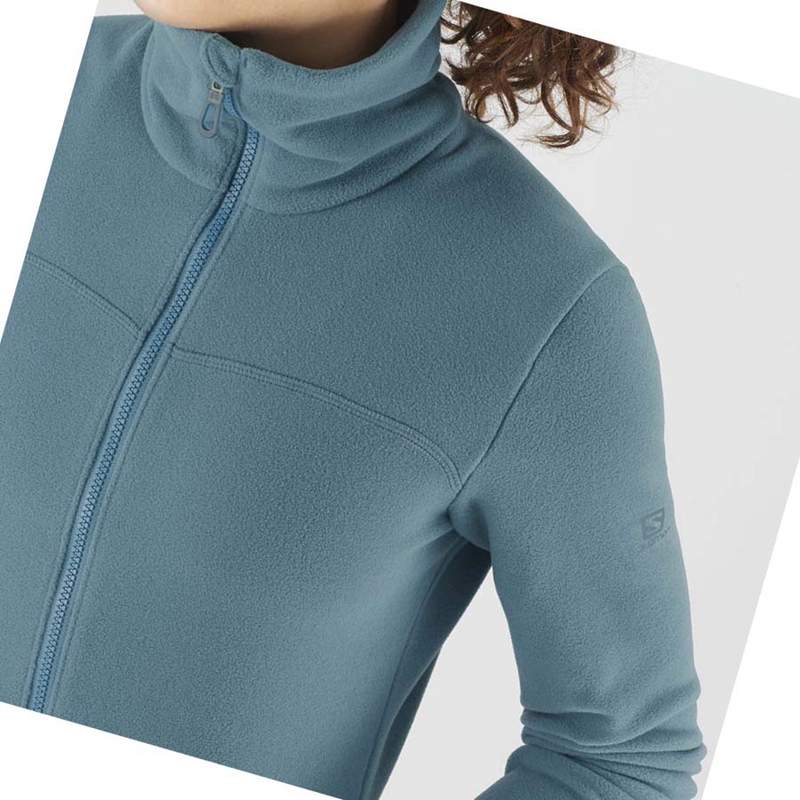 Blue Salomon ESSENTIAL COSY FLEECE Women's Hoodie | FERALKU-25