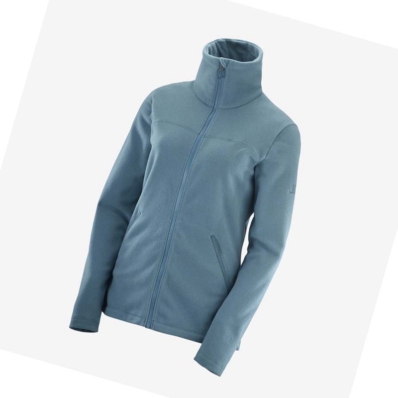 Blue Salomon ESSENTIAL COSY FLEECE Women\'s Hoodie | FERALKU-25