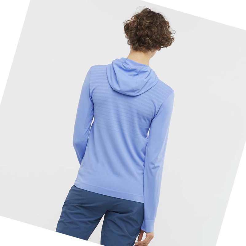 Blue Salomon ESSENTIAL SEAMLESS Women's Hoodie | XZBSMDF-20