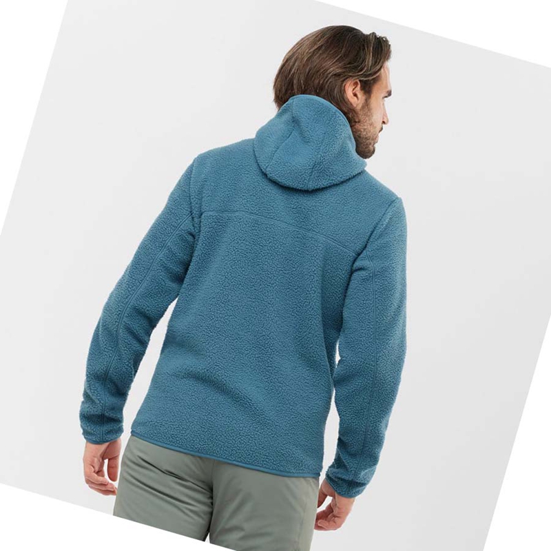 Blue Salomon ESSENTIAL WARM TEDDY Men's Hoodie | LRBTQYM-54