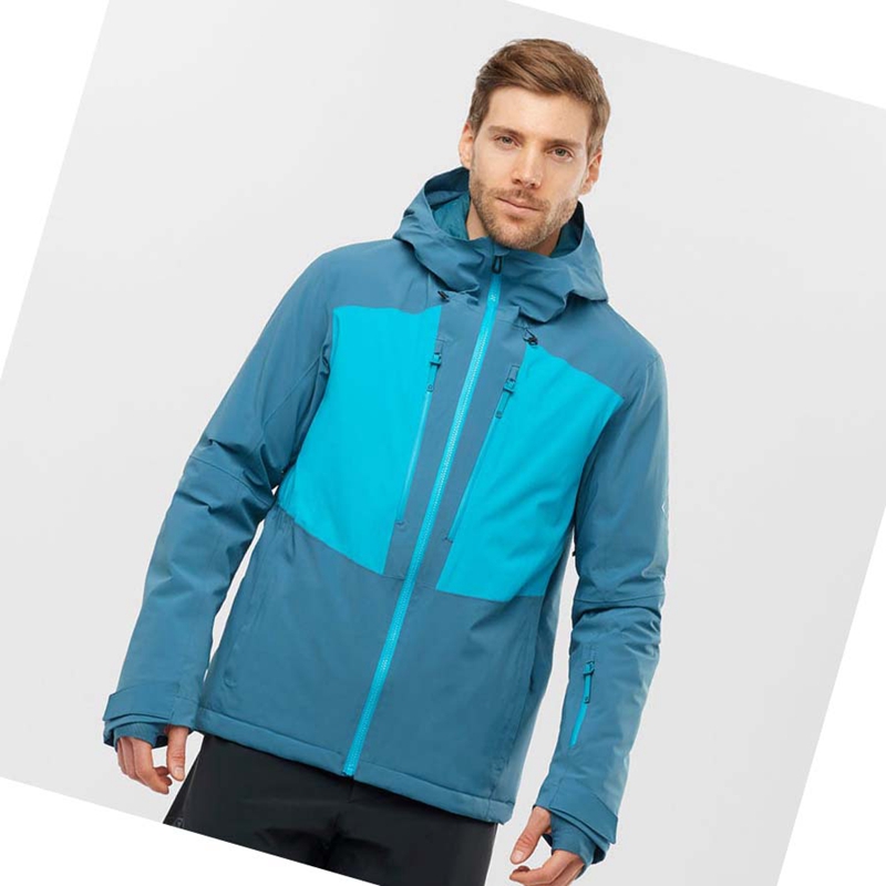 Blue Salomon HIGHLAND Ski Men's Ski Jackets | WSYRGZM-90