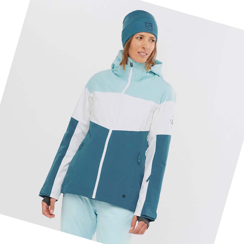 Blue Salomon SLALOM Women's Ski Jackets | XEOKQDL-38