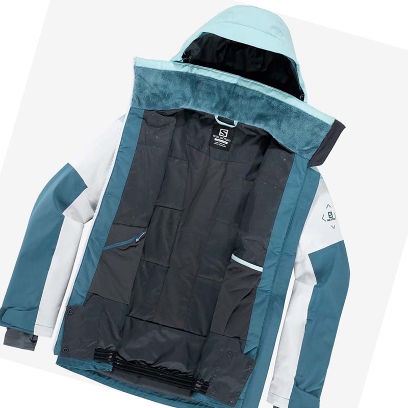 Blue Salomon SLALOM Women's Ski Jackets | XEOKQDL-38