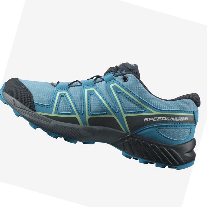 Blue Salomon SPEEDCROSS Kids' Trail Running Shoes | PEAQZWY-36