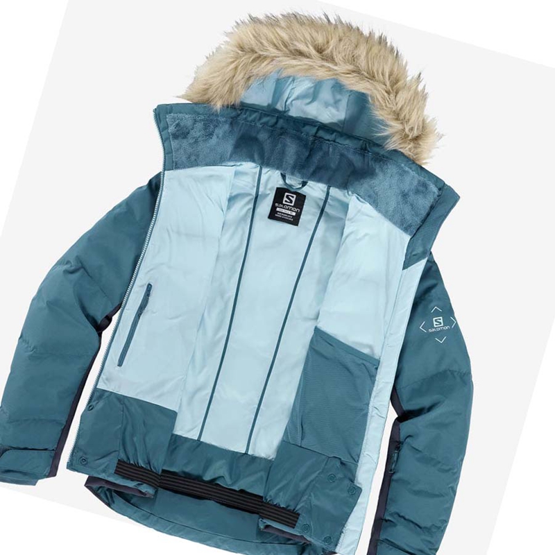 Blue Salomon STORMCOZY Women's Ski Jackets | ZQPFCDY-74