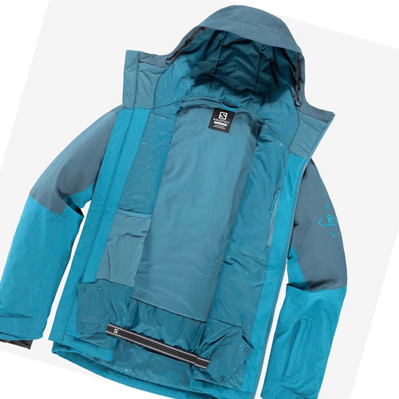 Blue Salomon UNTRACKED Men's Ski Jackets | CXFZYNU-42