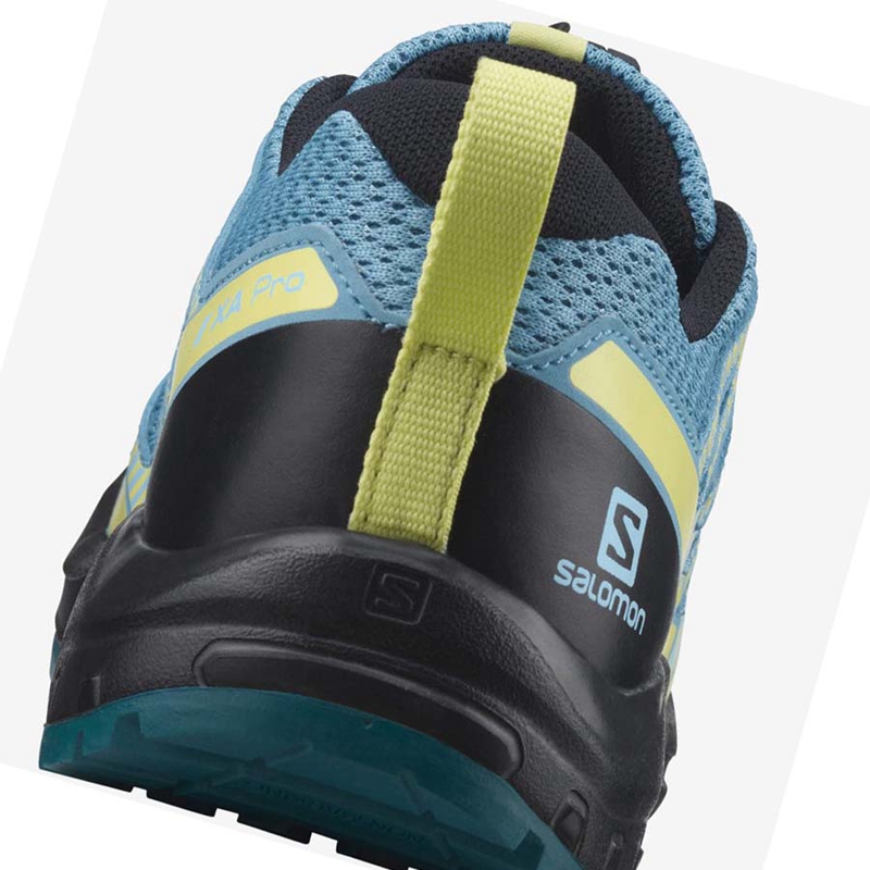 Blue Salomon XA PRO V8 Kids' Trail Running Shoes | REWAUKZ-50