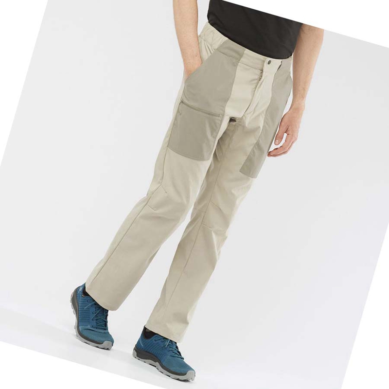 Brown Salomon OUTRACK Men's Pants | SMPRDAE-96