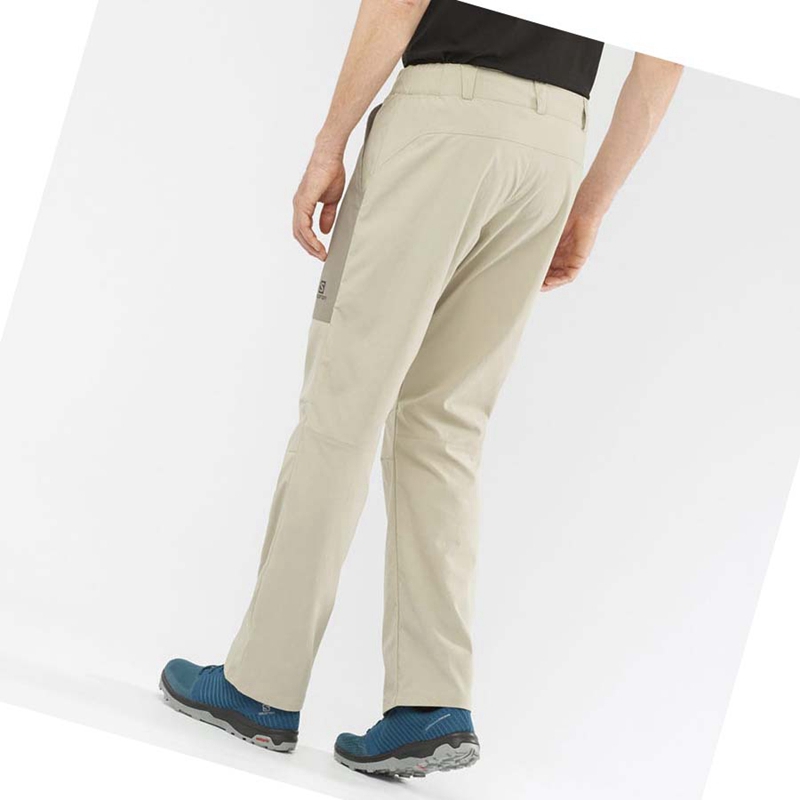 Brown Salomon OUTRACK Men's Pants | SMPRDAE-96