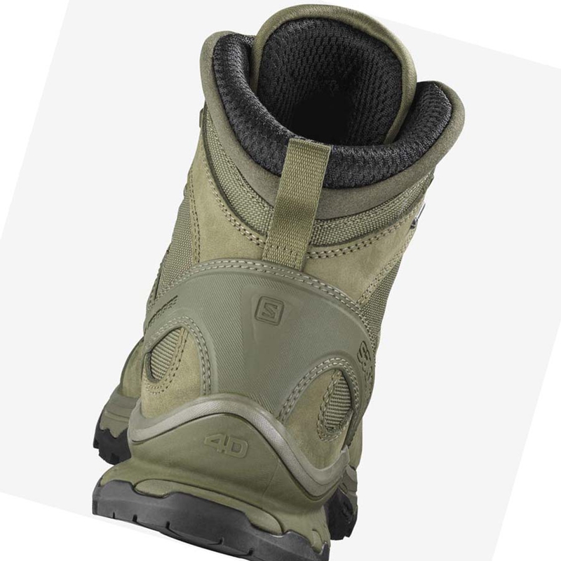 Green Salomon QUEST 4D FORCES 2 EN Men's Boots | VAREPCU-06