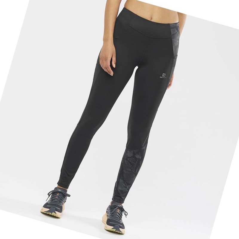 Grey  Salomon CROSS RUN 28'' Women's Pants | TCFAEZD-28