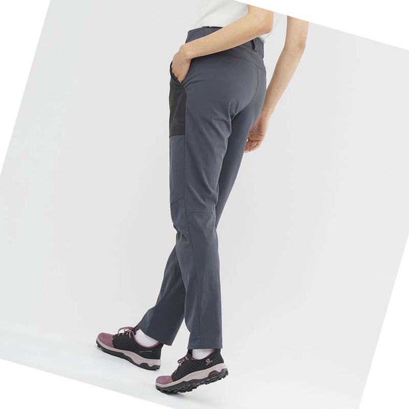 Grey  Salomon OUTRACK Women's Pants | SANPKMC-81