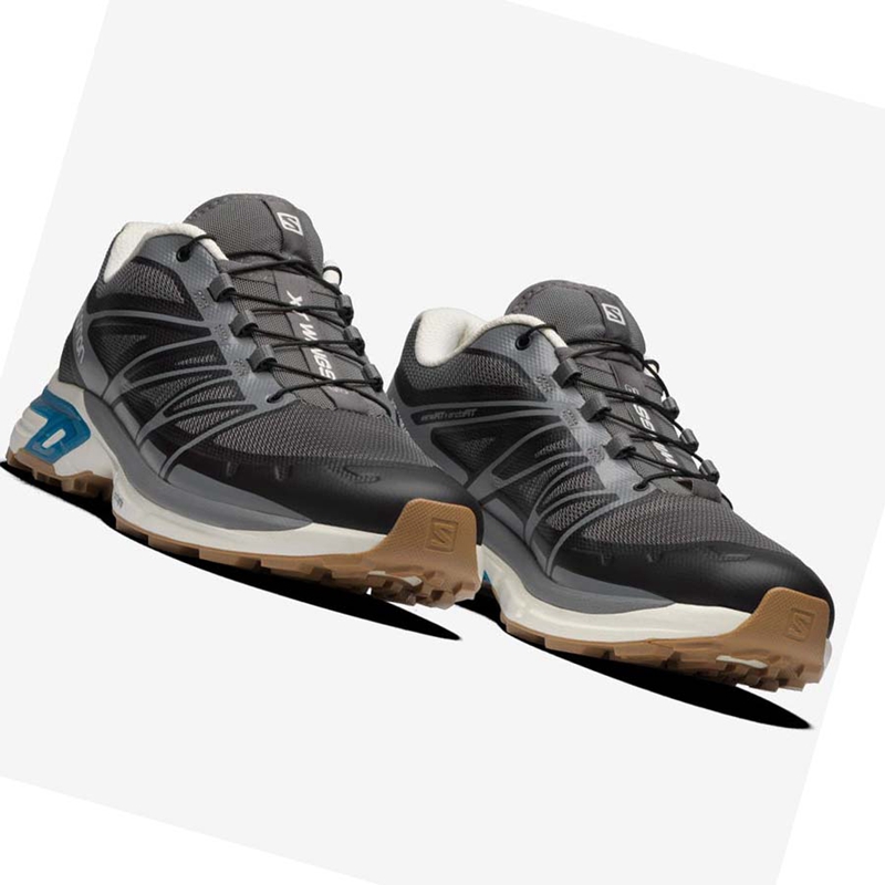 Grey  Salomon XT-WINGS 2 Men's Sneakers | TZOBXDN-03