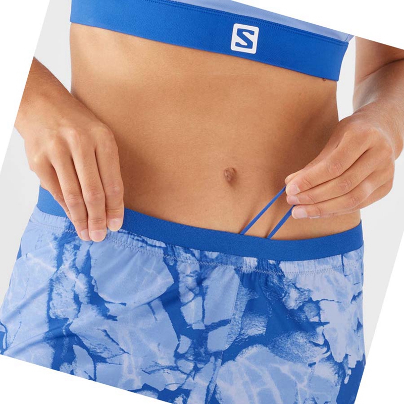 Mint Salomon CROSS 5'' Women's Shorts | DIGMLYO-59