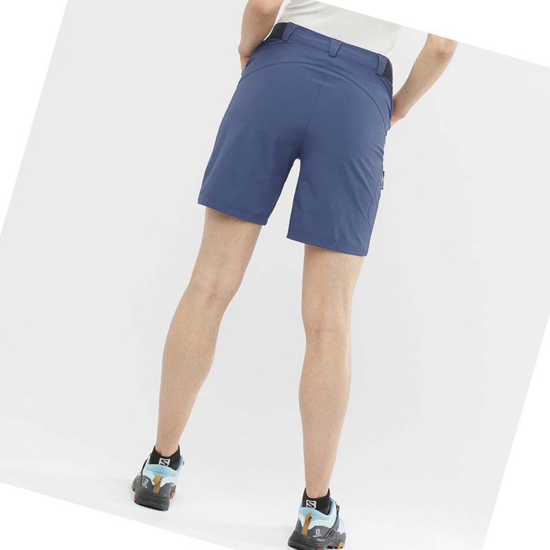 Navy Salomon WAYFARER Women's Shorts | JSHZQWY-24