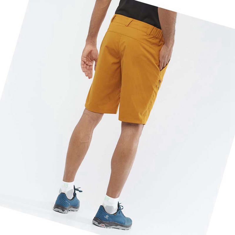 Orange Salomon OUTRACK Men's Shorts | ITGUQNA-09