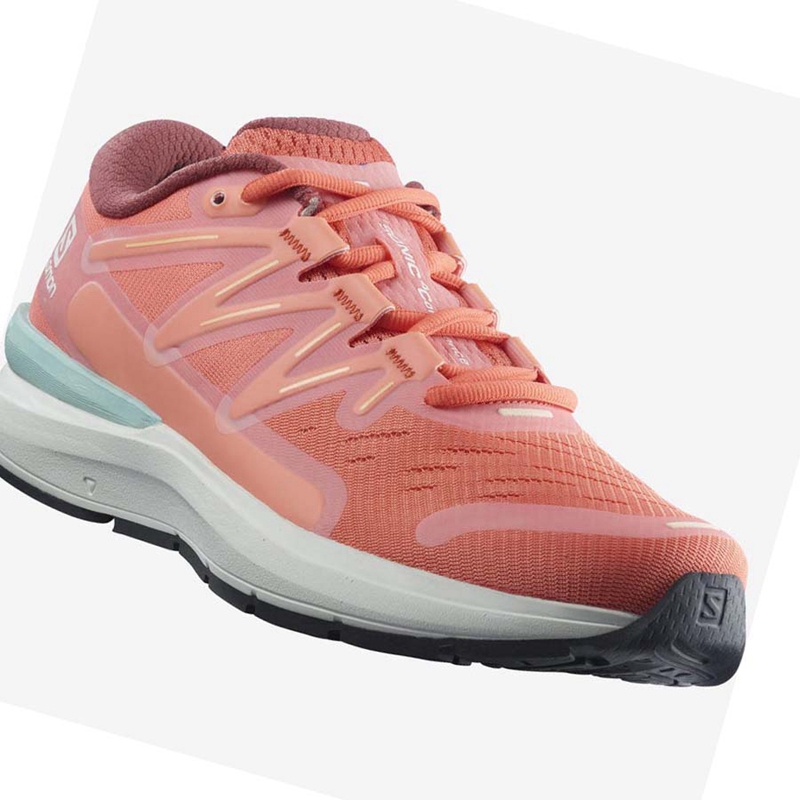 Pink Salomon SONIC 4 Women's Running Shoes | SENLQXO-10